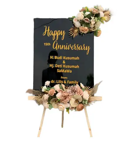 Papan Bunga Akrilik Cemplang